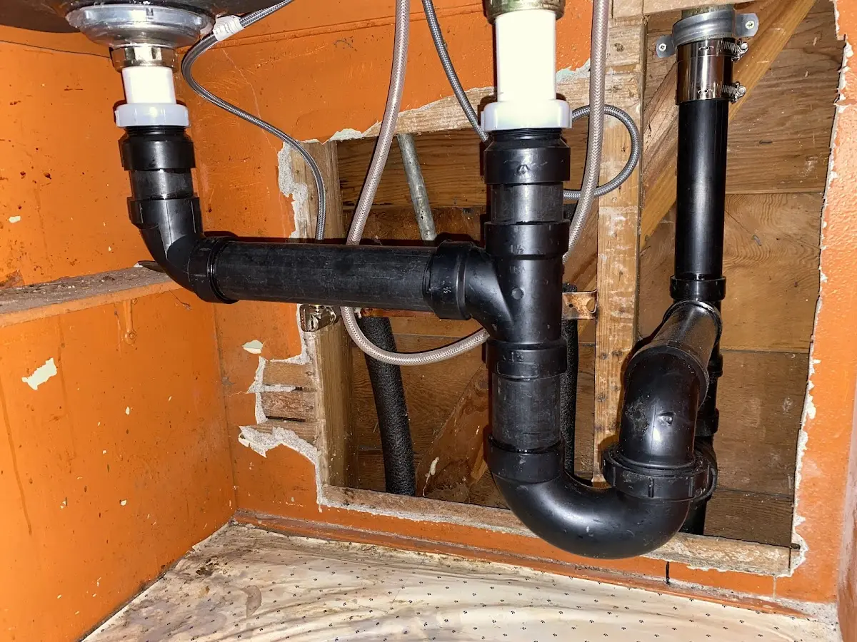 Professional Garbage Disposal Repair equipment and tools on the job in Dayton